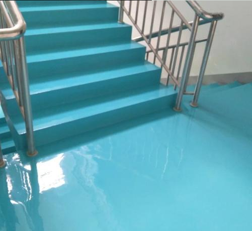 停车场地坪漆施工涂料壁纸